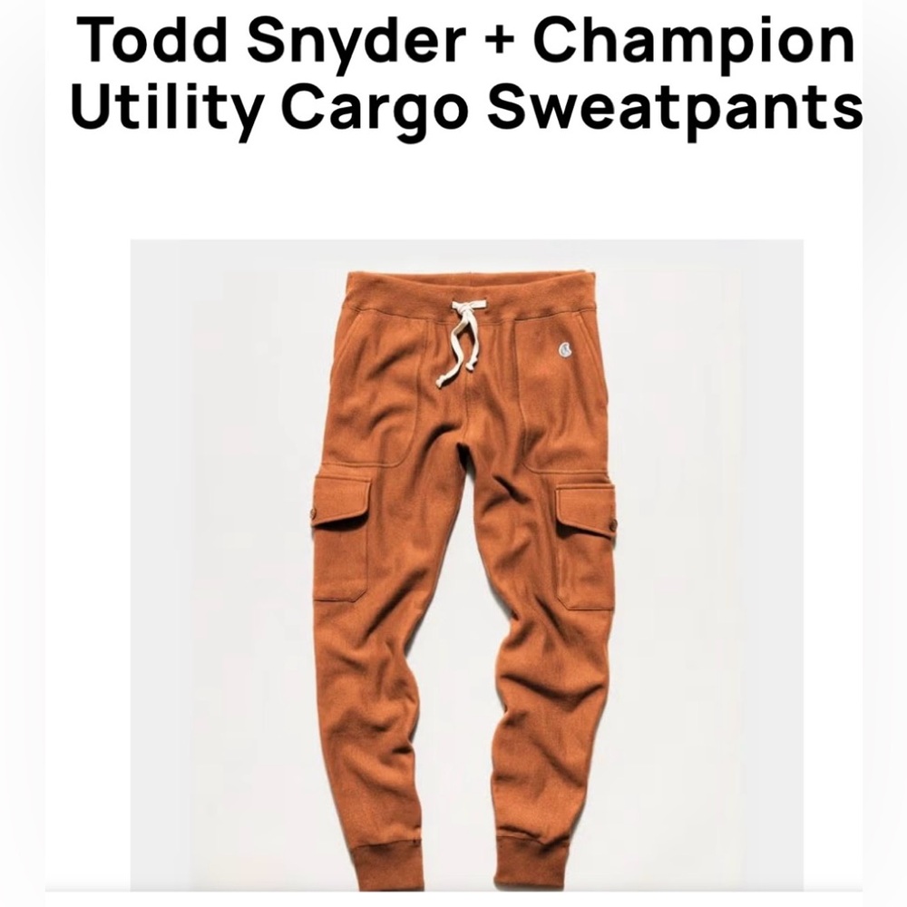 Todd Snyder x champion sweatpants